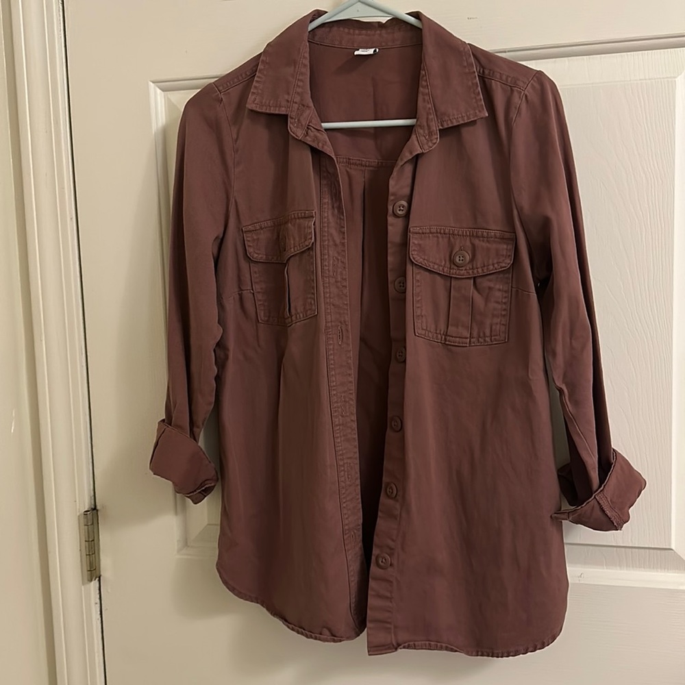 X-small Old Navy button up top